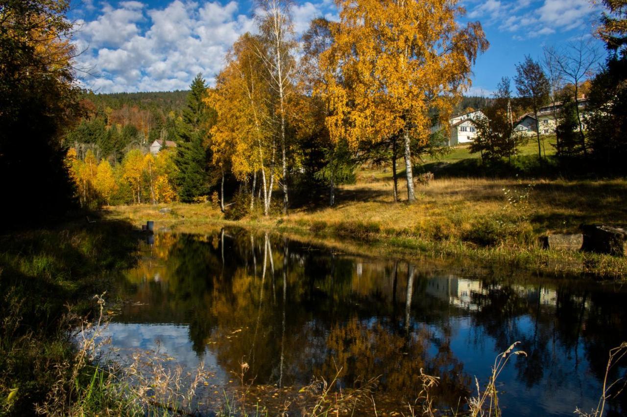 Gasthof Dreilaendereck Schwarzenberg am Bohmerwald Kültér fotó