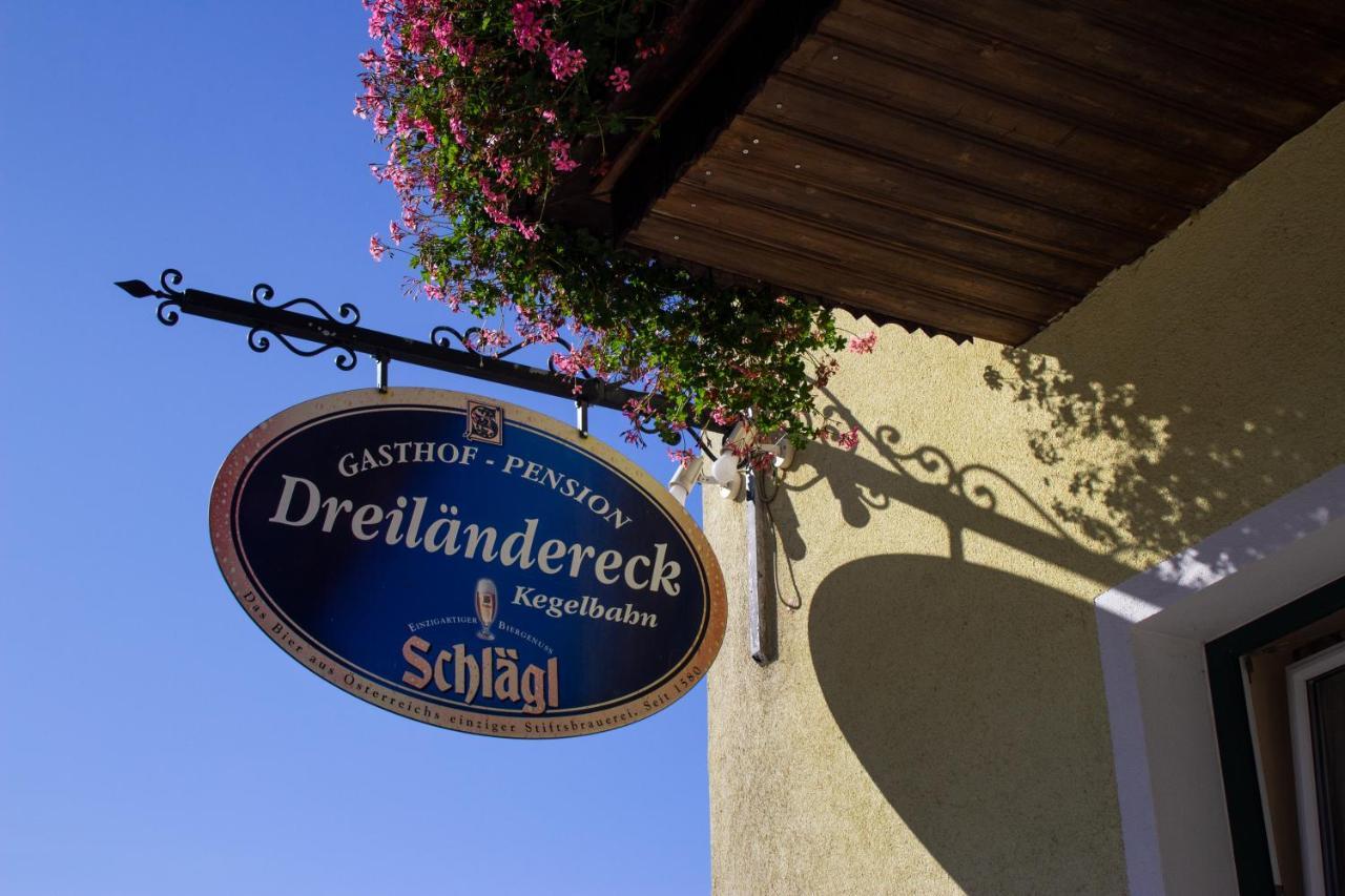Gasthof Dreilaendereck Schwarzenberg am Bohmerwald Kültér fotó